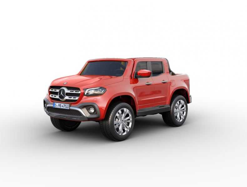 Детский электромобиль Barty Barty Mercedes-Benz X-Class (красный глянец, черный глянец, синий глянец, белый)