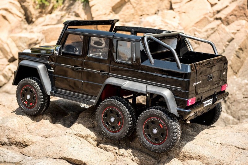 Детский электромобиль Barty Mercedes-Benz G63-AMG 4WD шестиколесный