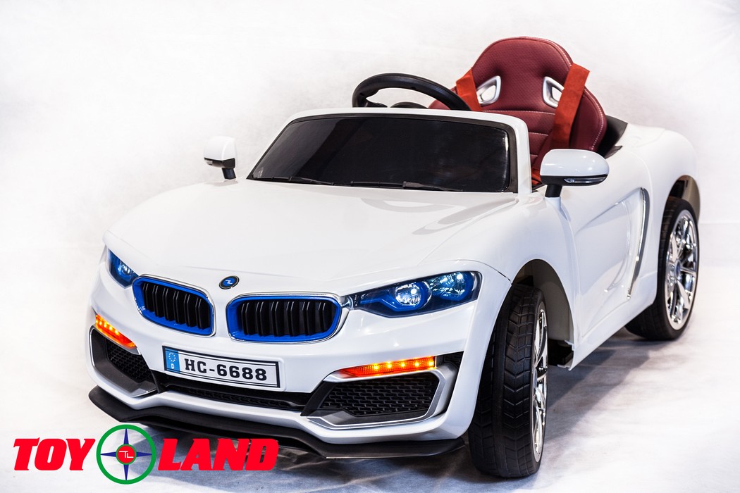 Легковой электромобиль ToyLand BMW HC 6688 белый