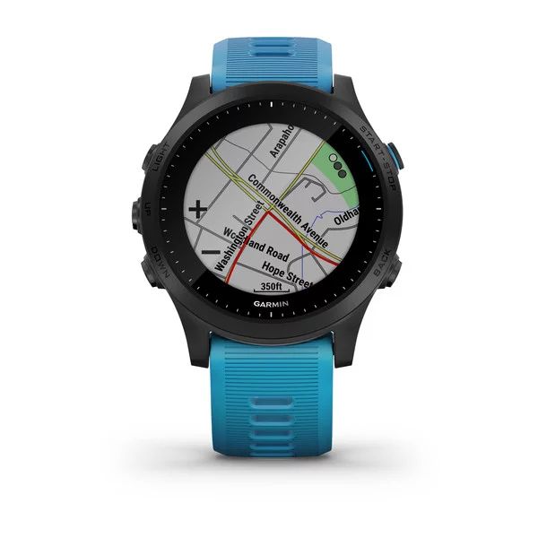 Часы Garmin FORERUNNER 945 синий комплект HRM