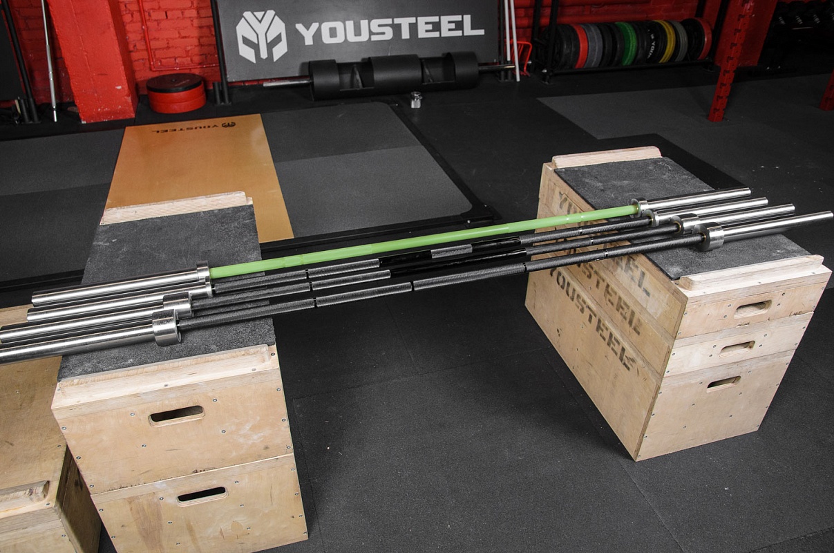 Гриф Yousteel Powerlifting bar 20kg, L2200