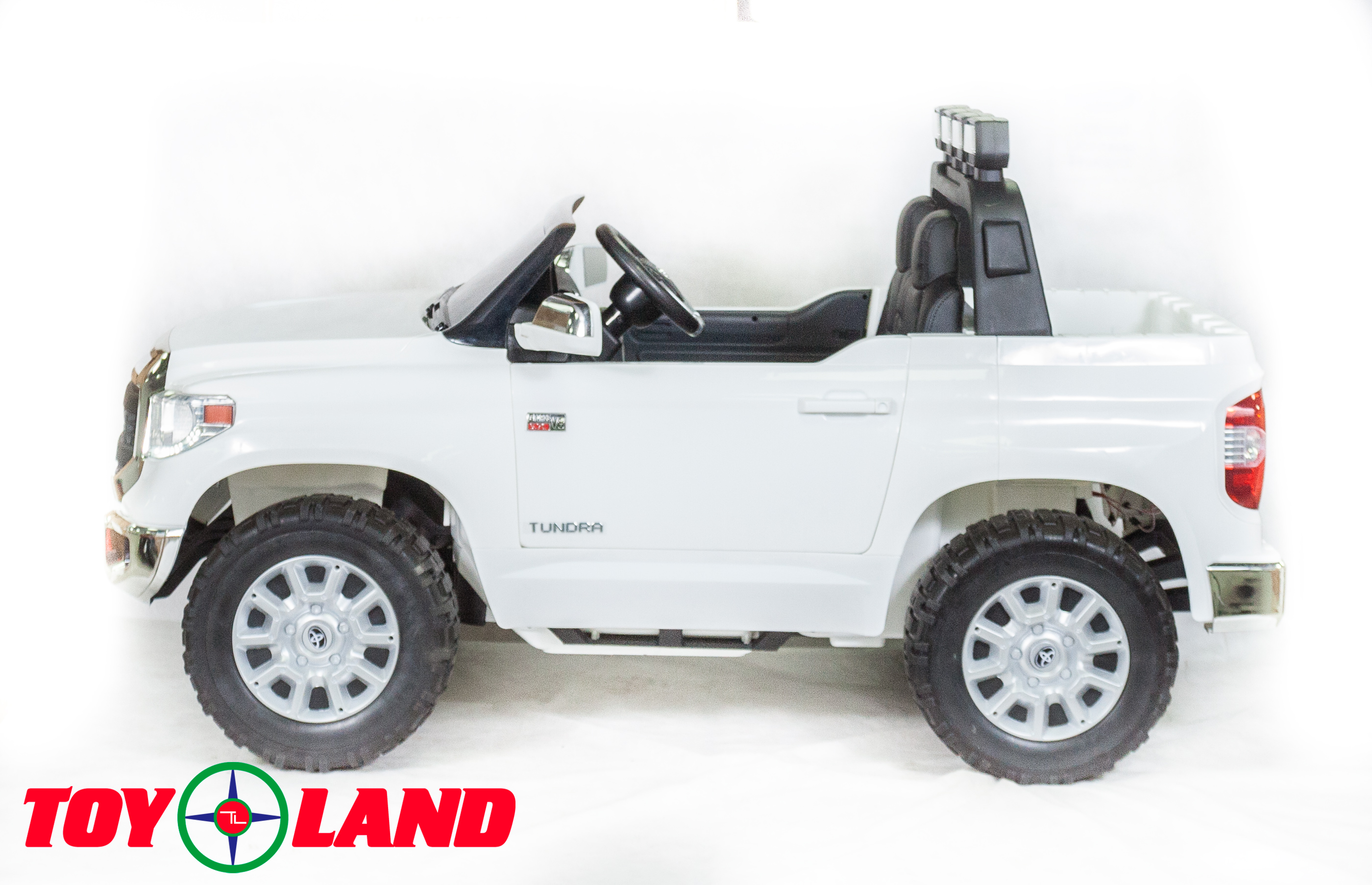 Детский электромобиль ToyLand TOYOTA TUNDRA белый