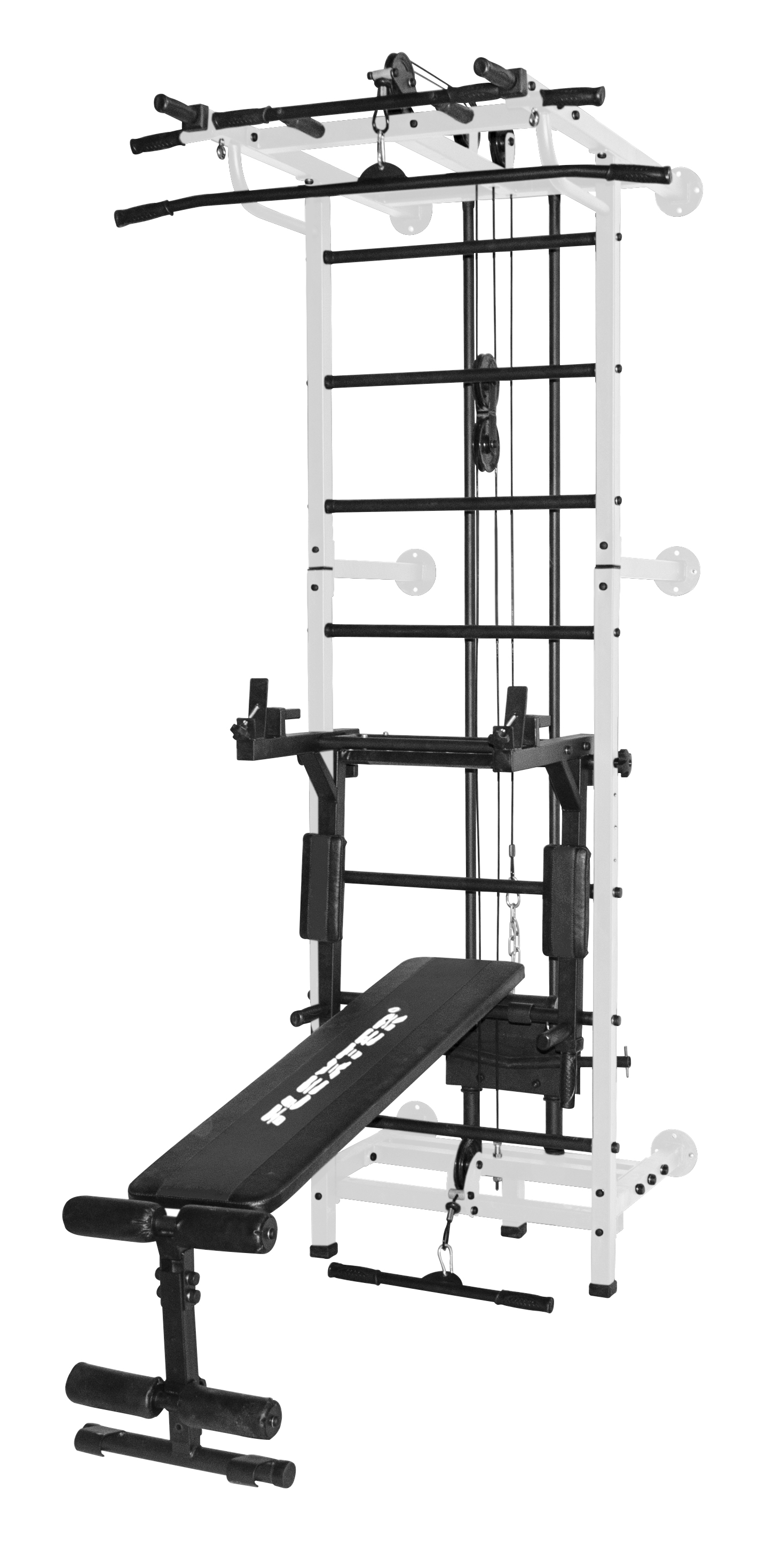 СК "Flexter" KMS "Крафт" SystemLight 3 в 1 белый/чёрный