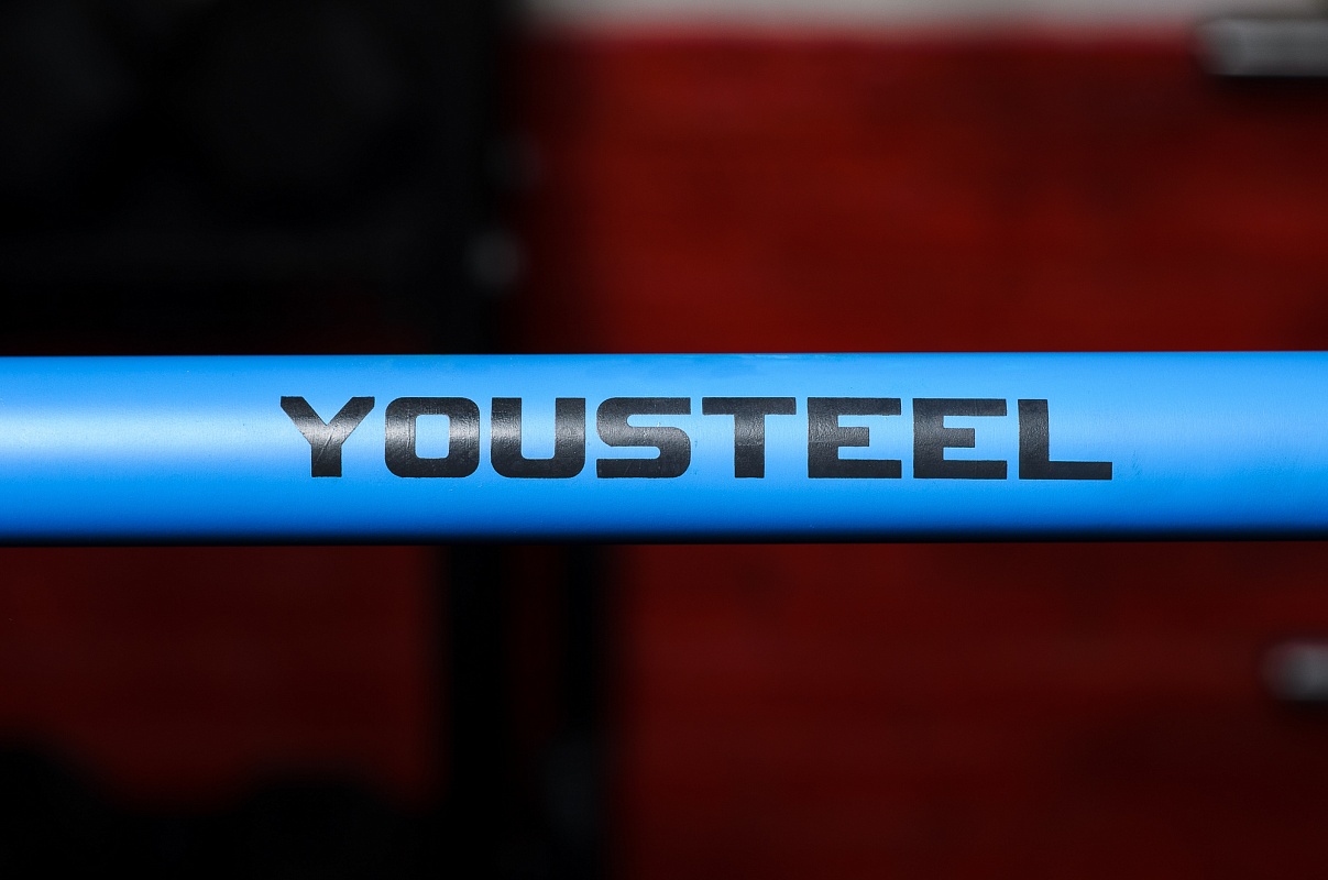 Гриф Yousteel CrossTraining bar XF-20 BLUE - CHROME