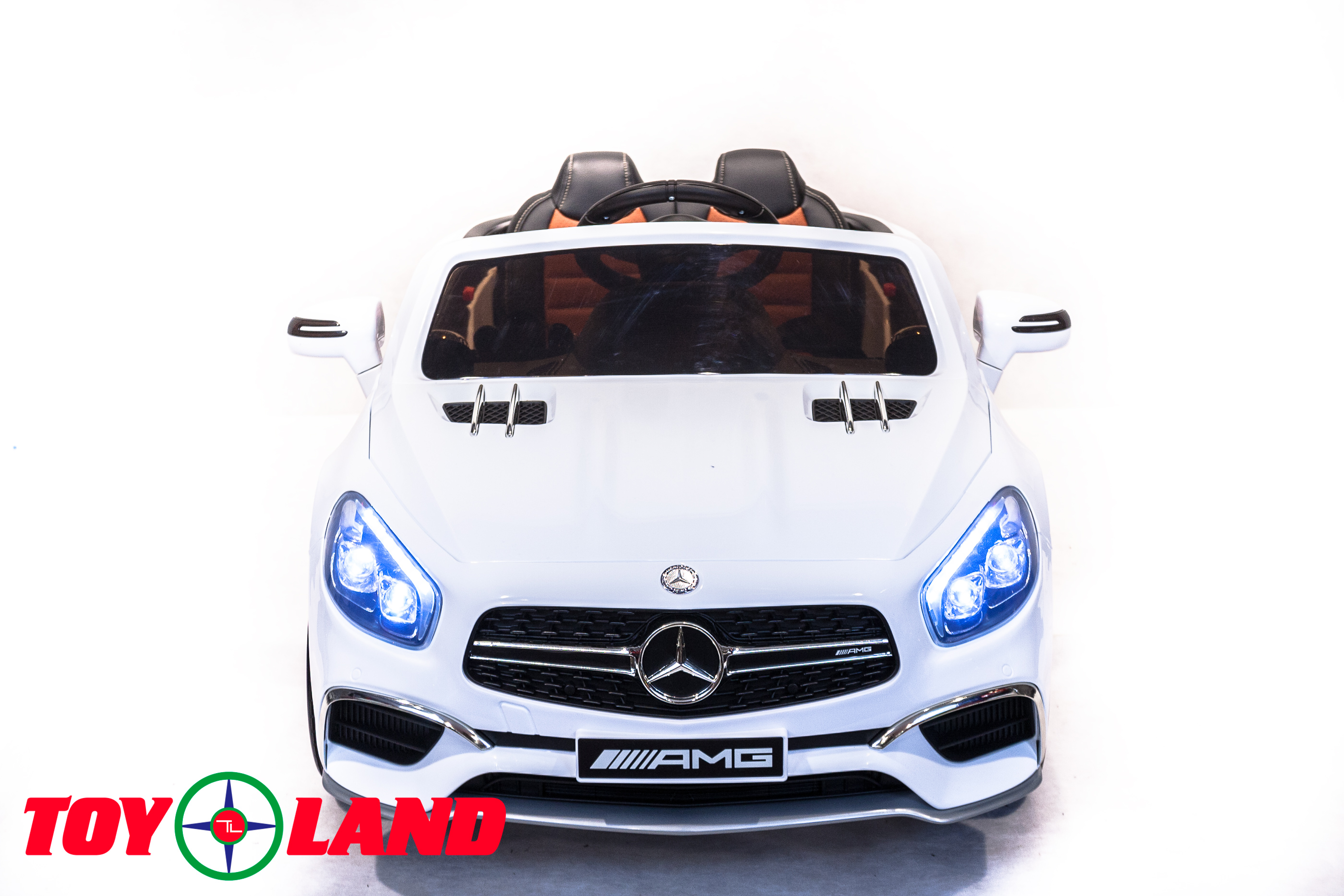 Электромобиль ToyLand Mercedes-Benz SL65 AMG белый