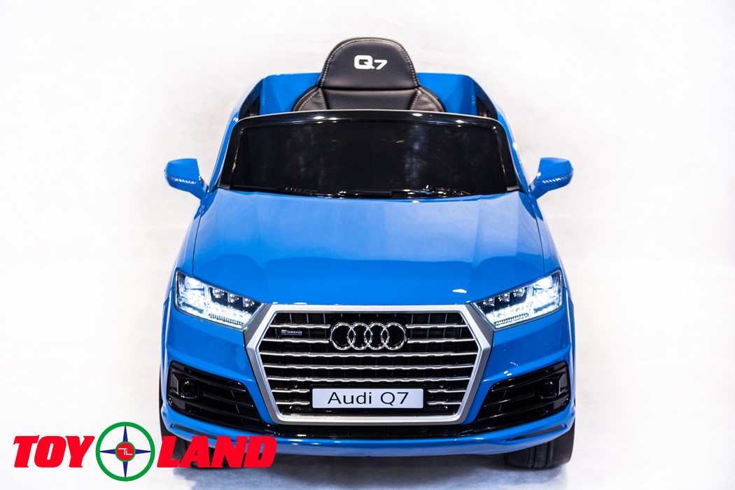 Электромобиль ToyLand Audi Q7 высокая дверь синий