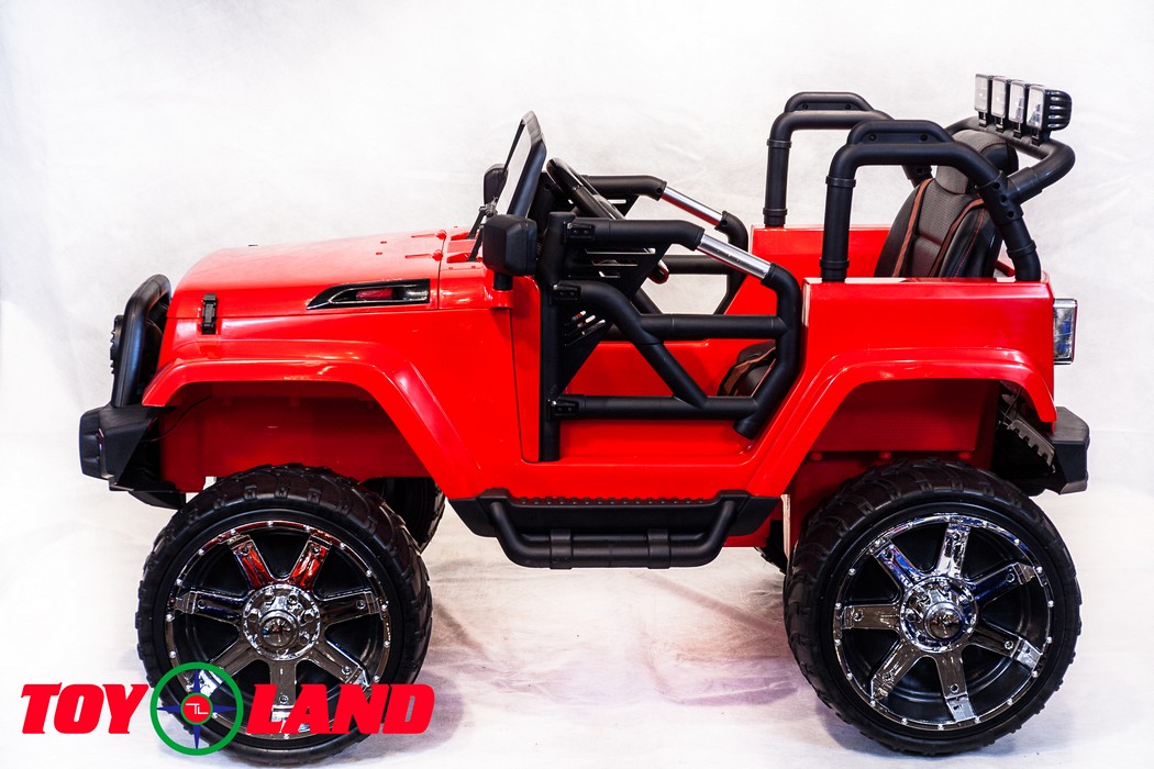 Электромобиль ToyLand Jeep SH 888 красный