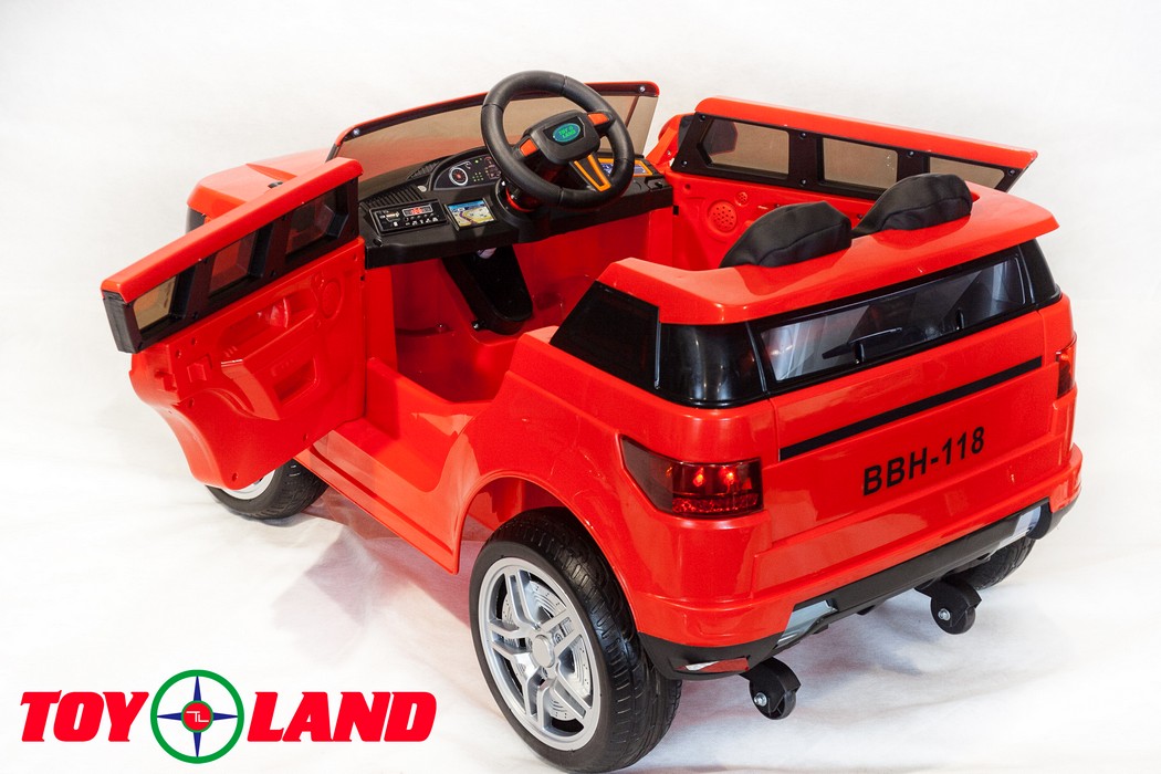 Электромобиль ToyLand Range BBH 118 красный