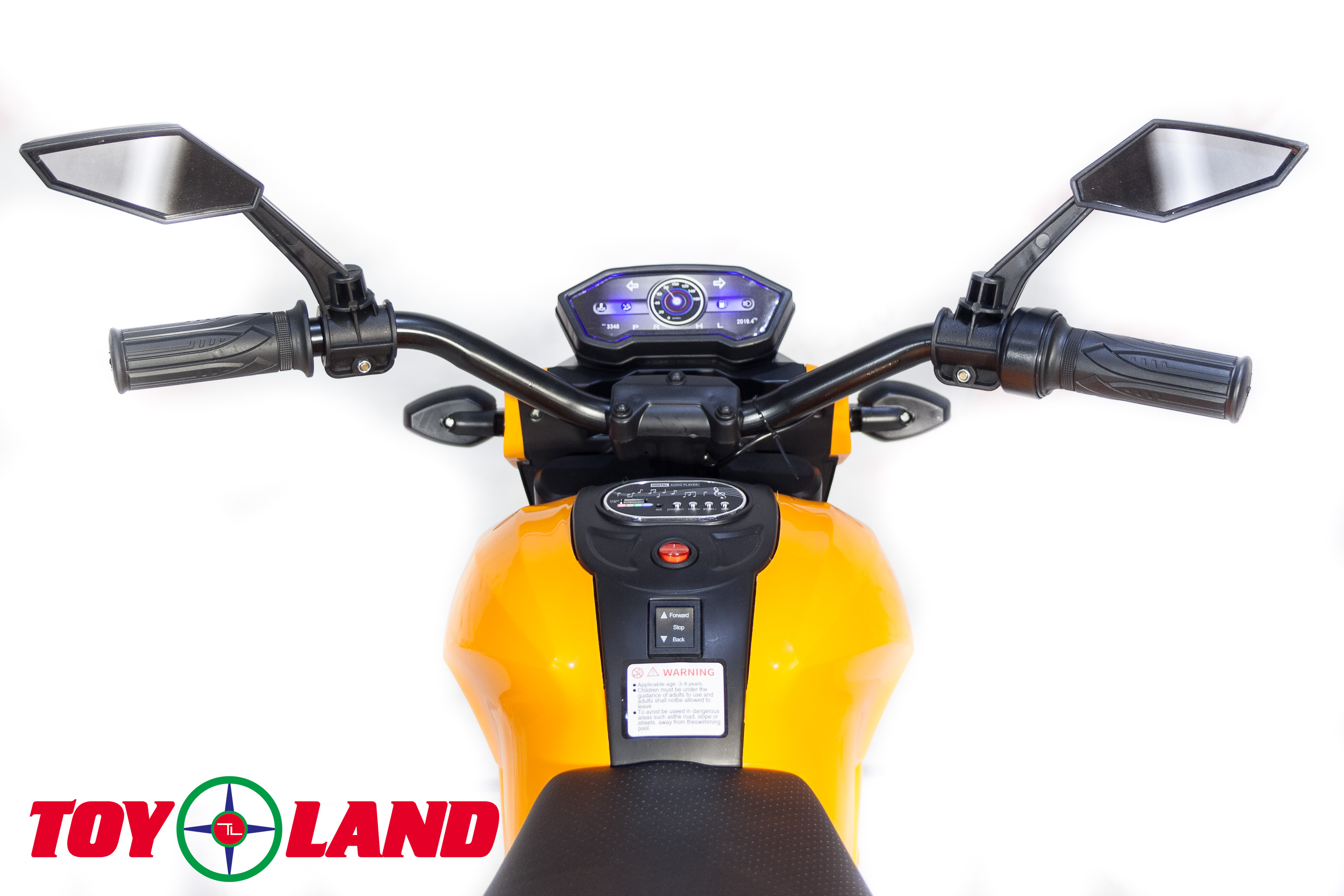 Электромотоцикл ToyLand Moto Sport DLS01 оранжевый