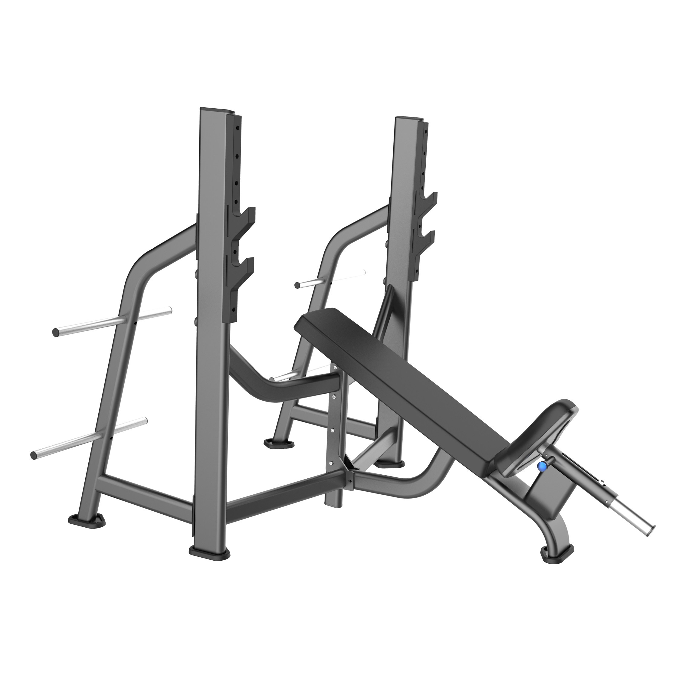 

Скамья-стойка для жима под углом вверх DHZ Olympic Bench Incline E-7042, Olympic Bench Incline E-7042