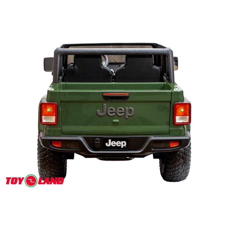 Электромобиль ToyLand Джип Jeep Rubicon 6768R хаки