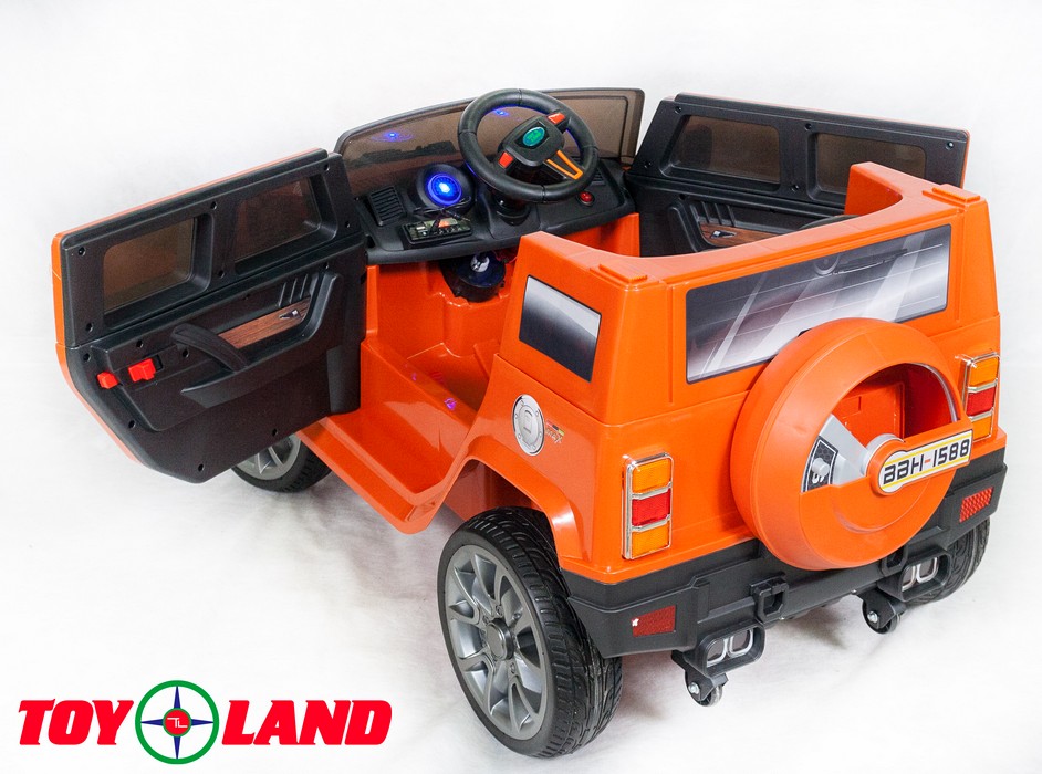 Электромобиль ToyLand Hummer BBH1588 оранжевый