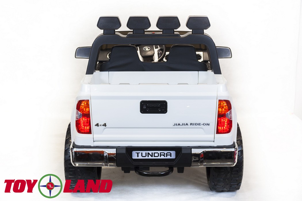 Детский электромобиль ToyLand TOYOTA TUNDRA MINI белый