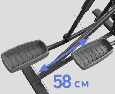 Эллиптический тренажер Svensson Industrial BASE X550