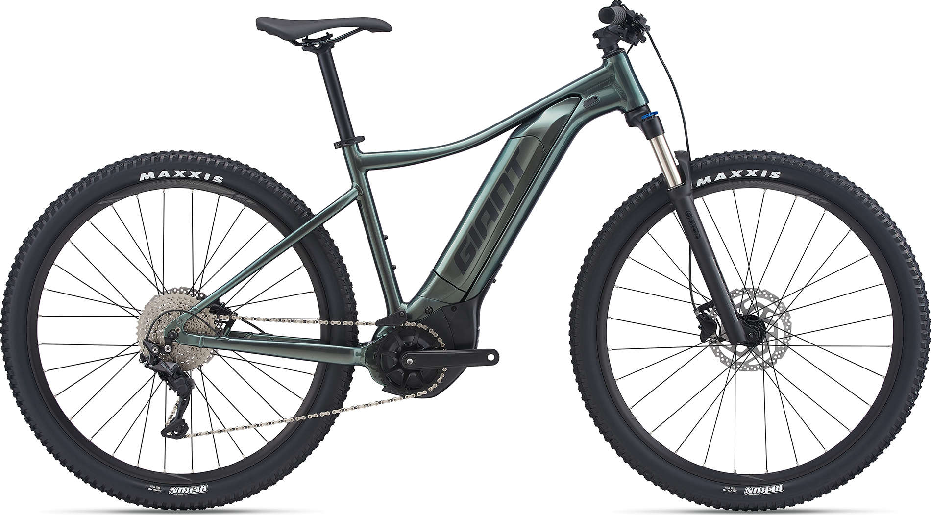 Велосипед Giant Talon E+ 1 29er зеленый (рама: L, M)