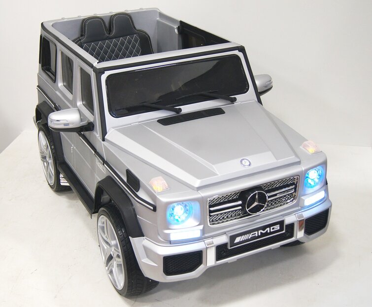 Электромобиль RiverToys Mercedes-Benz G65 AMG серый глянец