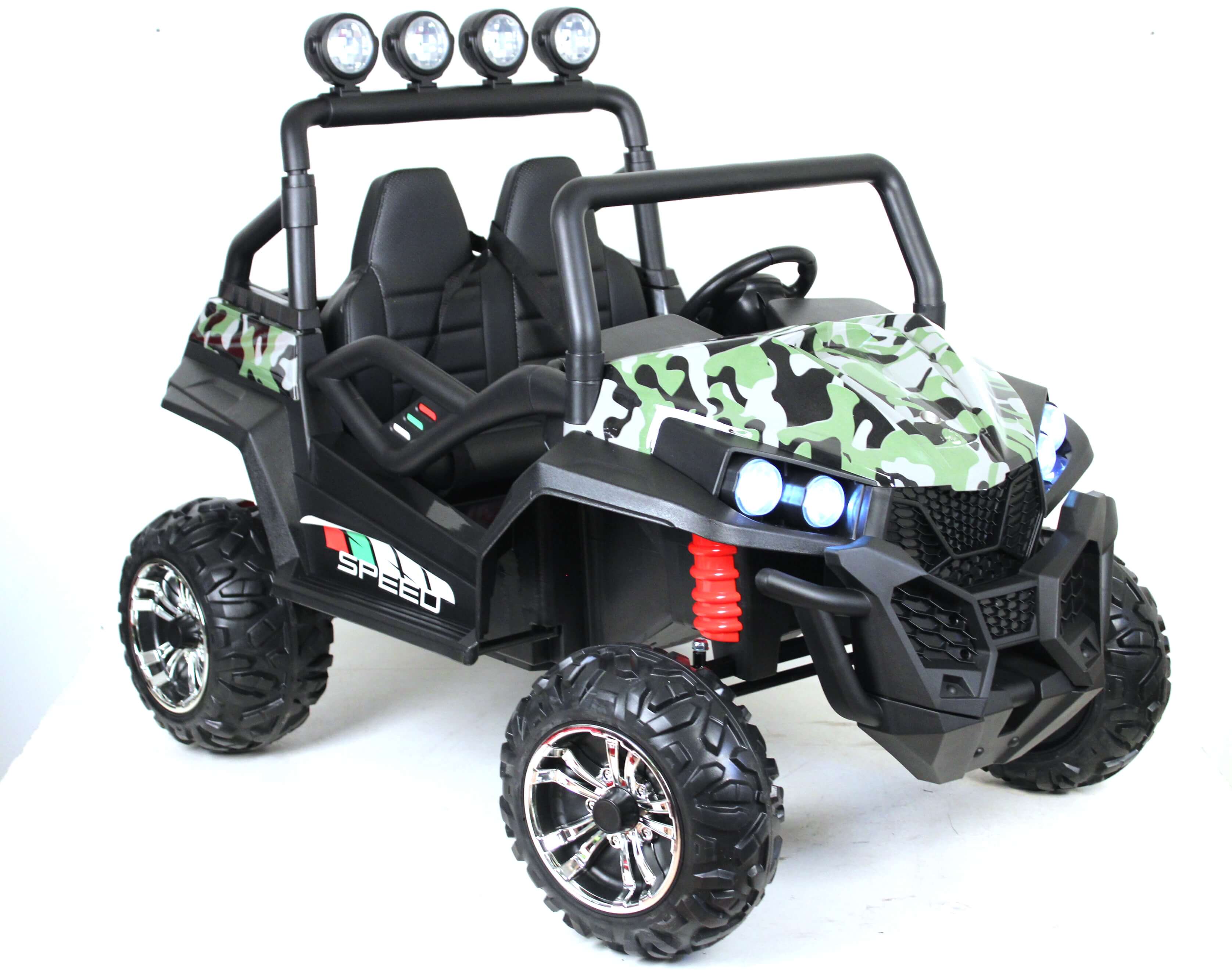 Электромобиль RiverToys T888TT 4WD камуфляж