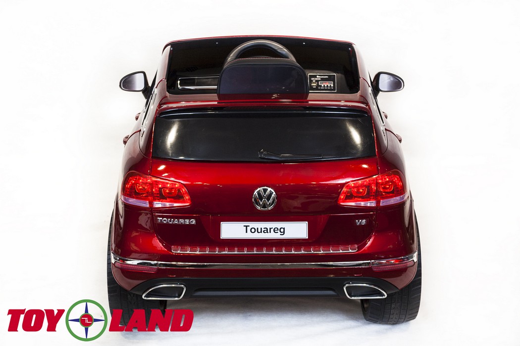 Детский электромобиль ToyLand Volkswagen Touareg красный (краска)