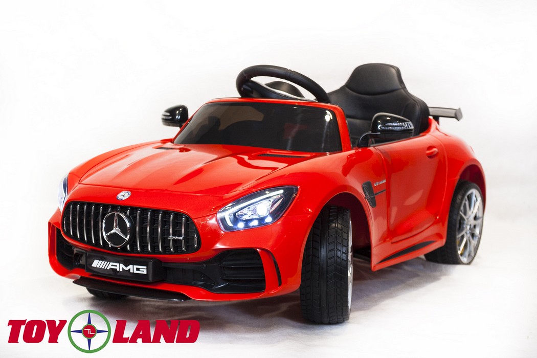 Электромобиль ToyLand Mercedes-Benz GTR красный