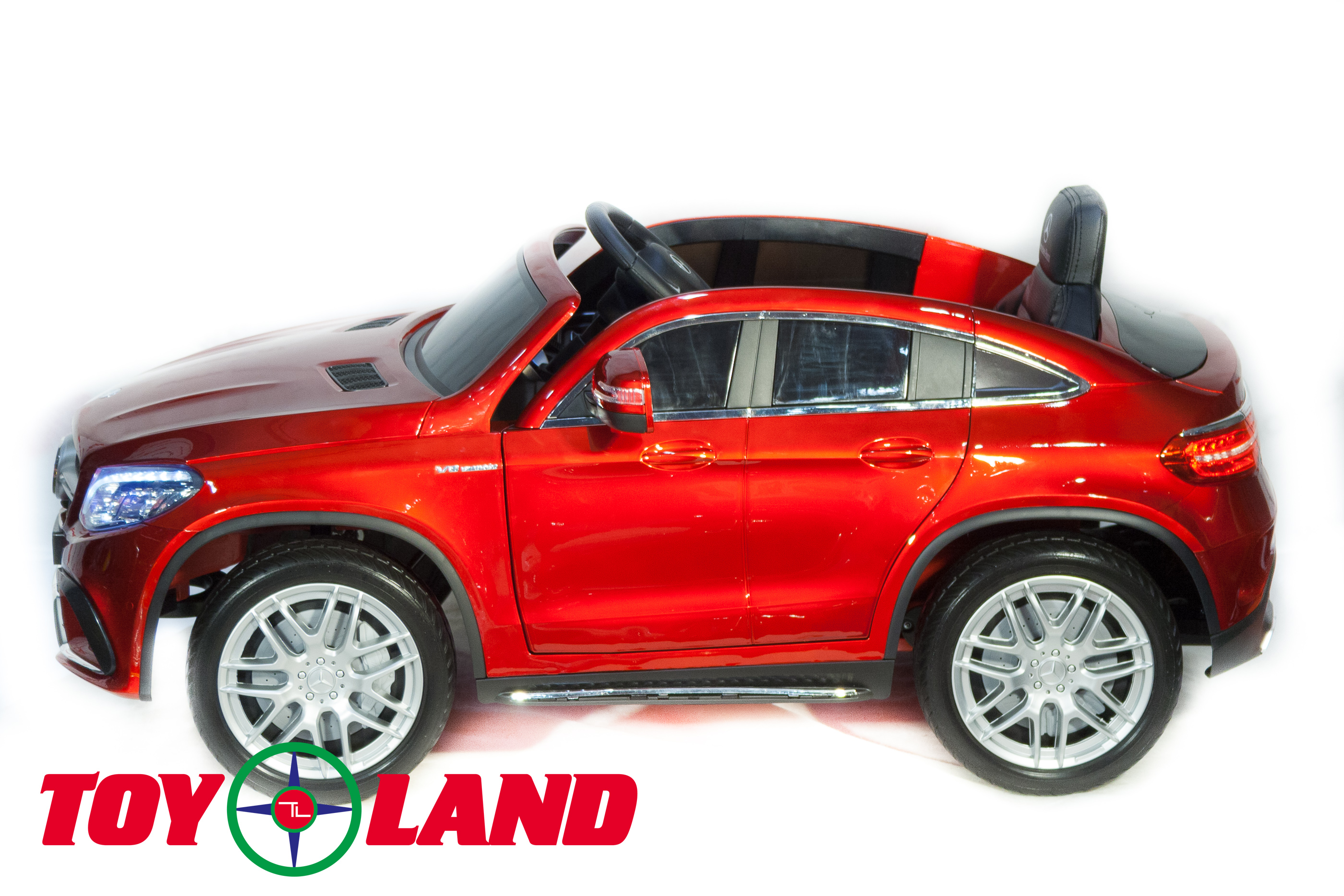 Детский электромобиль ToyLand Mercedes-Benz AMG GLE63S Coupe красный краска