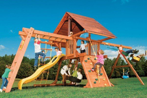 

Игровая площадка Woodplay Castle Combo III RedWood, Castle Combo III RedWood