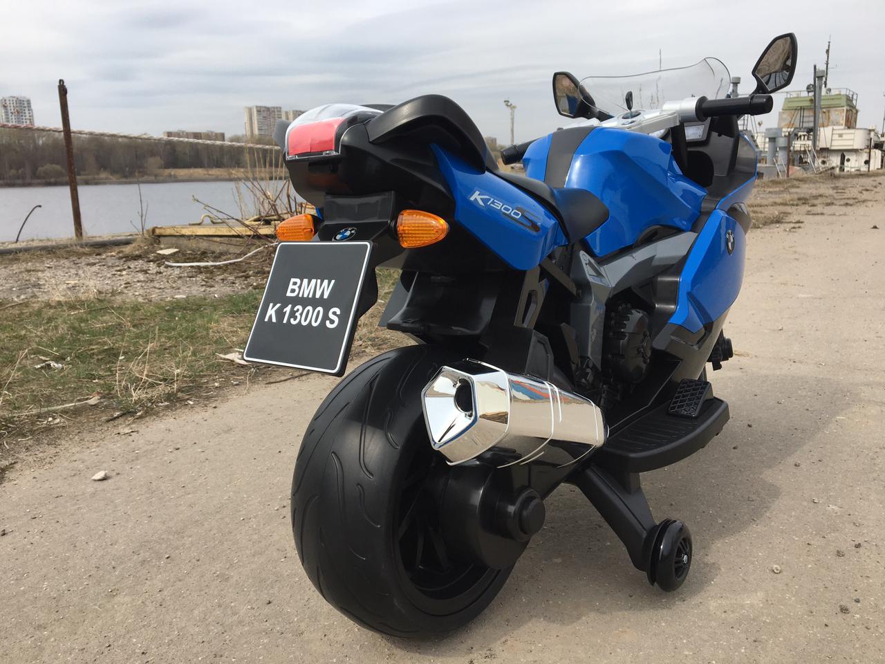 Электромотоцикл Moto BMW K1300 S синий