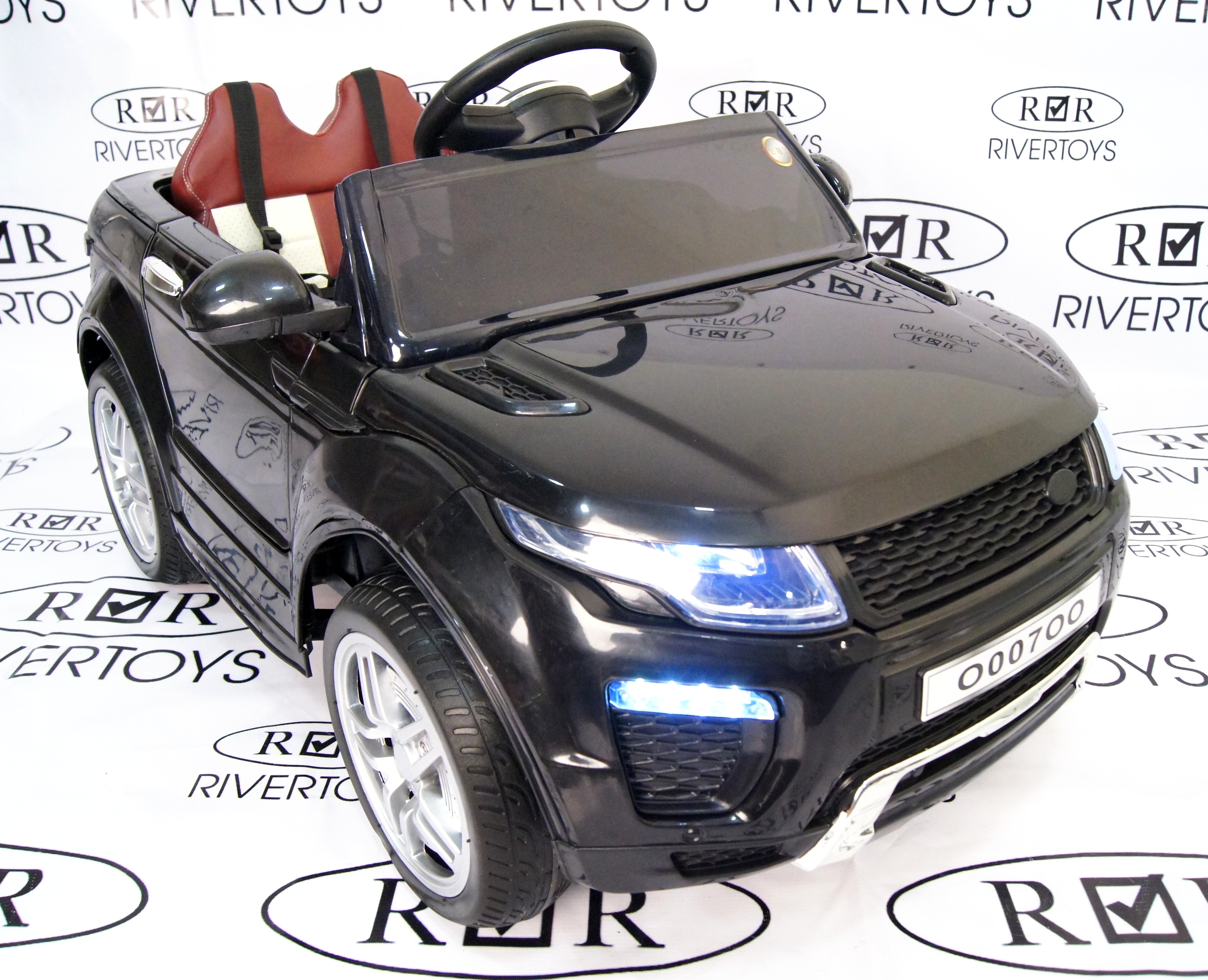 Электромобиль RiverToys Range O007OO VIP черный