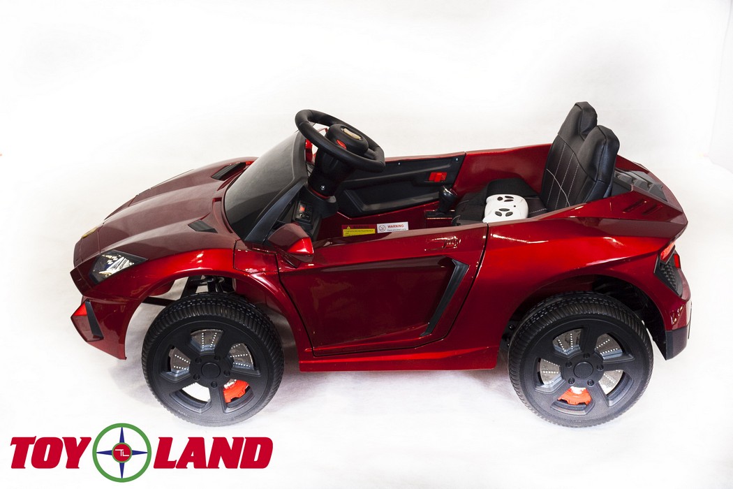 Электромобиль ToyLand Lamborghini BBH 1188 красный (краска)