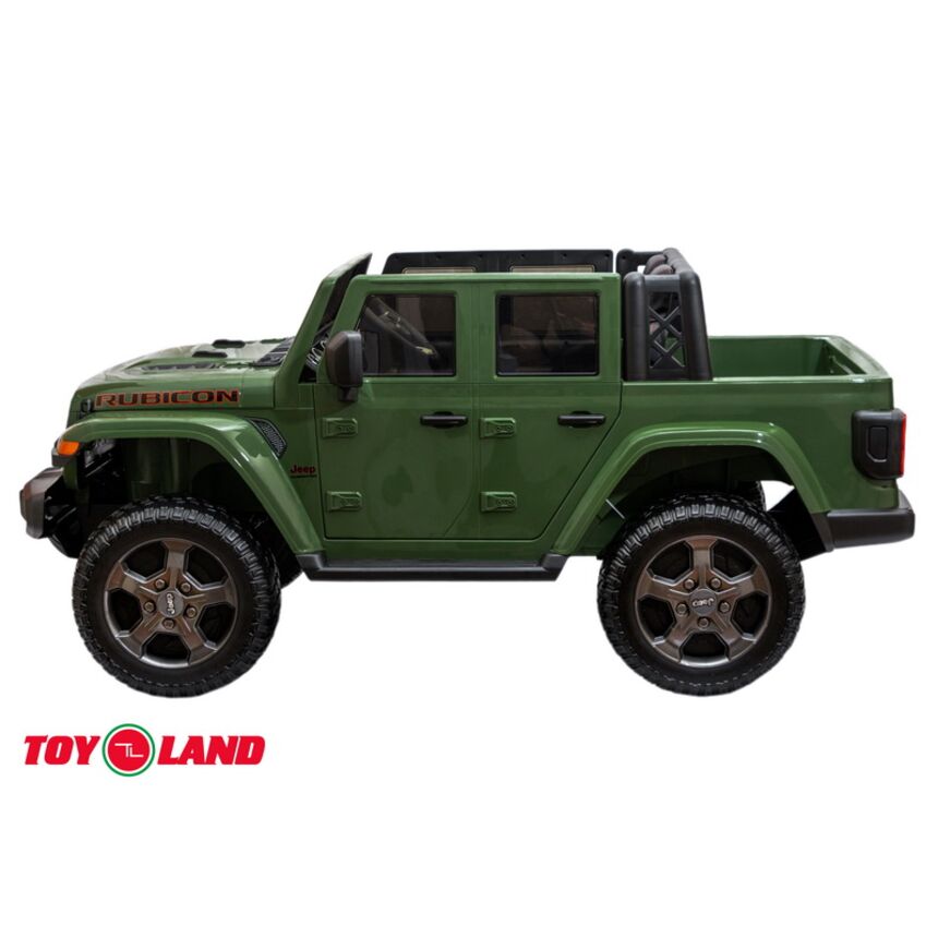 Электромобиль ToyLand Джип Jeep Rubicon 6768R хаки