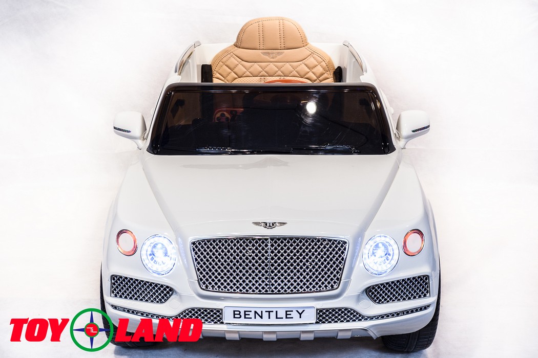 Электромобиль ToyLand Bentley Bentayga белый