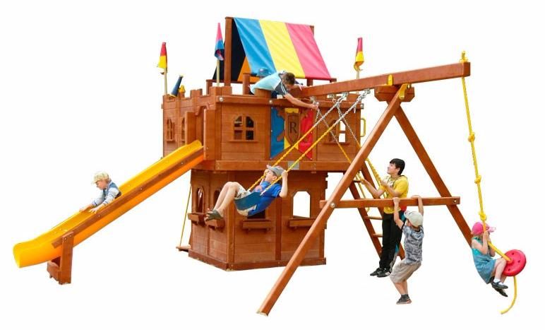 

Игровая площадка Rainbow Play Systems Palace, Palace
