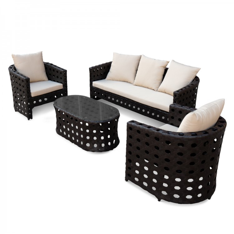 

Комплект дачной мебели KVIMOL KM-0008 Black, KM-0008 Black