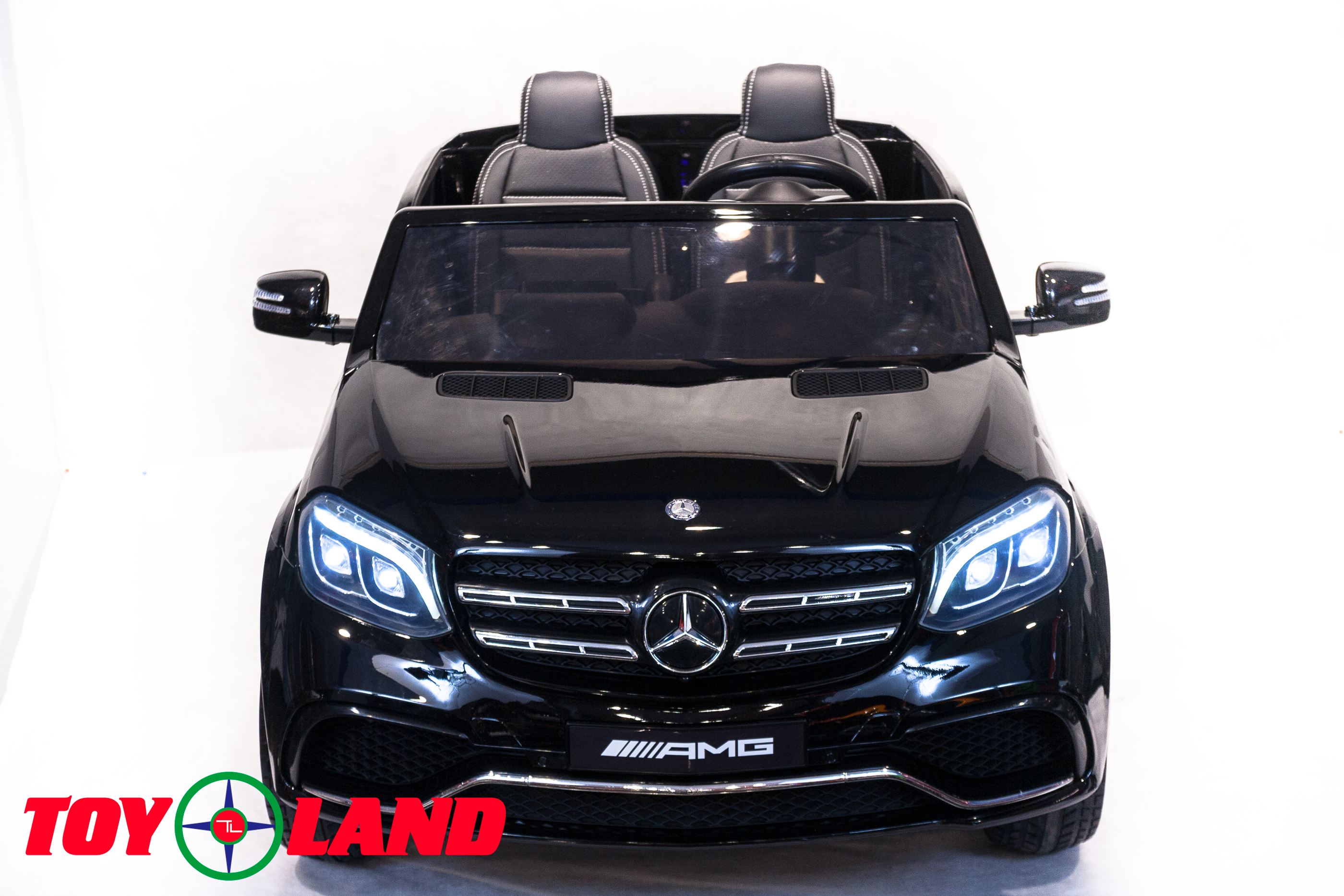 Детский электромобиль ToyLand Mercedes-Benz GLS63 AMG черный (краска)