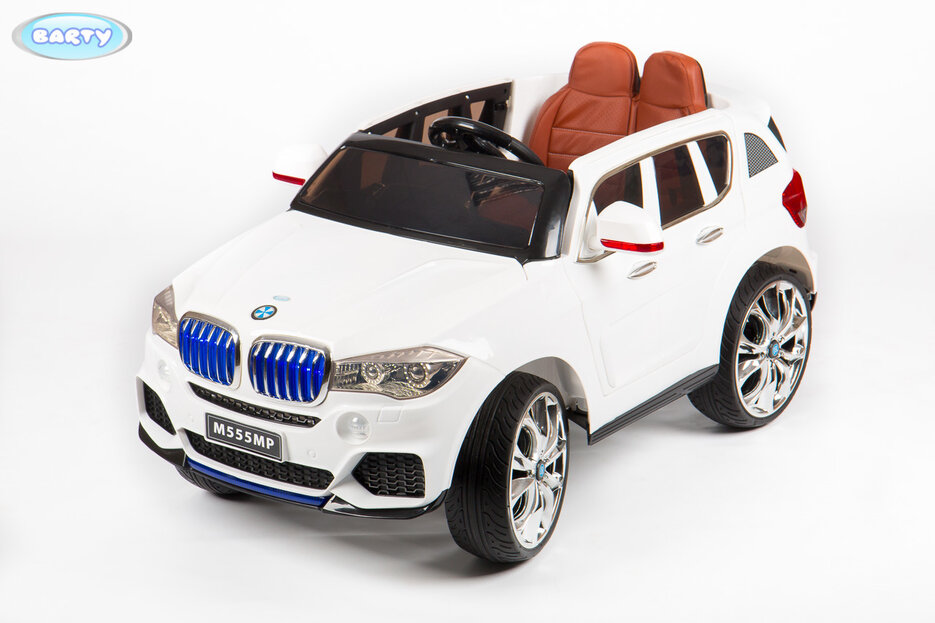 Электромобиль Barty BMW X5 M555MP Кузов F-15 performance белый