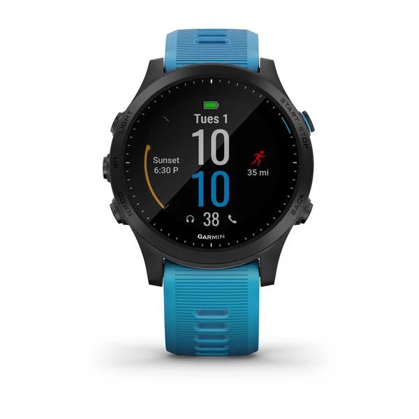 Часы Garmin FORERUNNER 945 синий комплект HRM