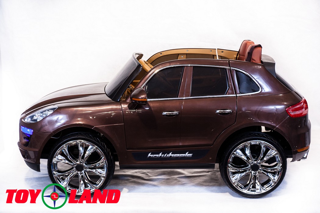 Электромобиль ToyLand Porsche Macan QLS 8588 коричневый