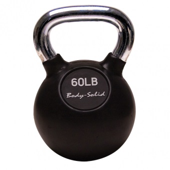 Гиря Body Solid 27,2 кг (60lb) с хромированной ручкой