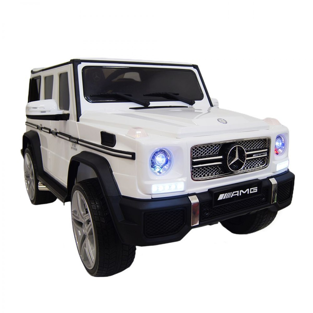 

Электромобиль RiverToys Mercedes-Benz G65 AMG 4WD белый, Mercedes-Benz G65 AMG 4WD белый