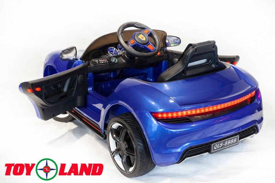 Электромобиль ToyLand Porsche Sport QLS 8988 синий (краска)