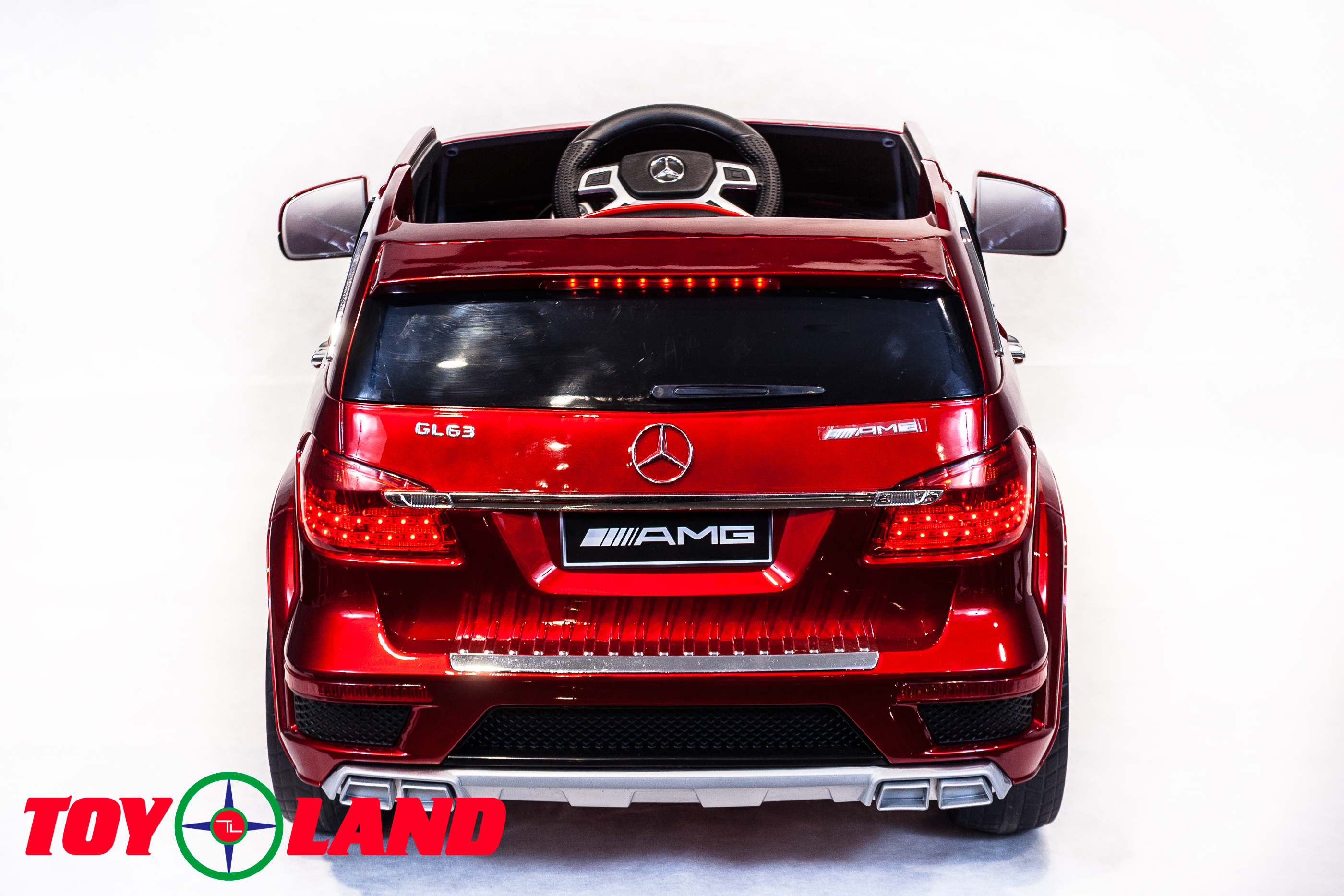 Электромобиль ToyLand Mercedes-Benz GL63 красный