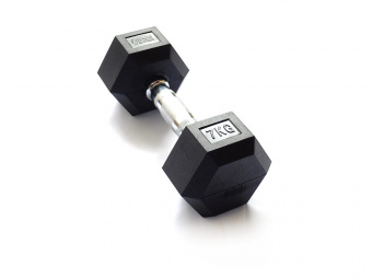 

Гантель Original Fittools 7 кг гексагональная, 7 кг гексагональная