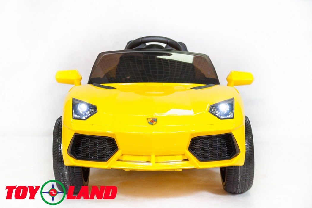 Электромобиль ToyLand Lamborghini BBH 1188 желтый (краска)