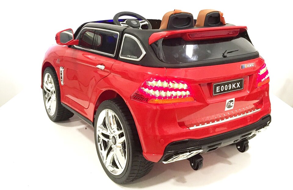 Электромобиль RiverToys Mercedes E009KX вишневый глянец