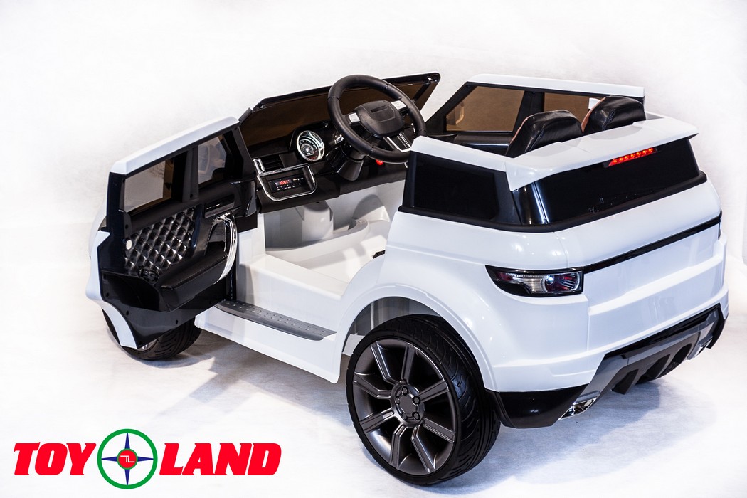 Электромобиль джип ToyLand Range Rover 0903 белый