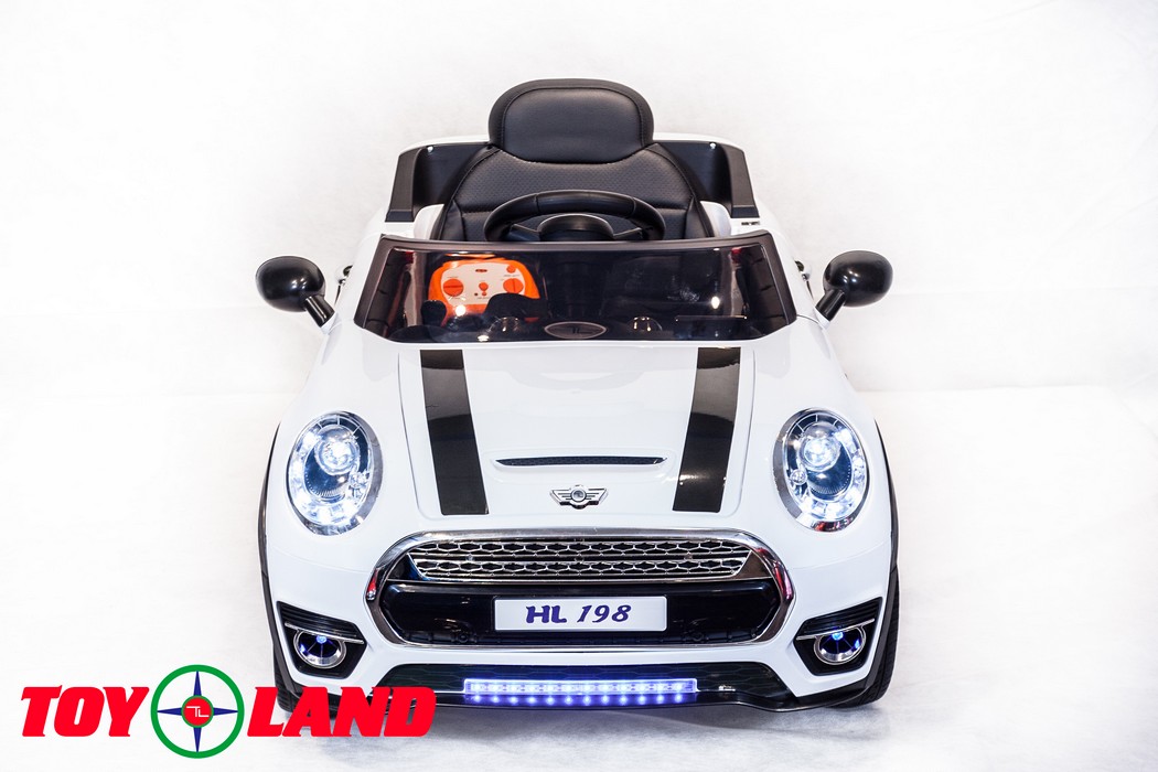 Электромобиль ToyLand Mini Cooper HL 198 белый