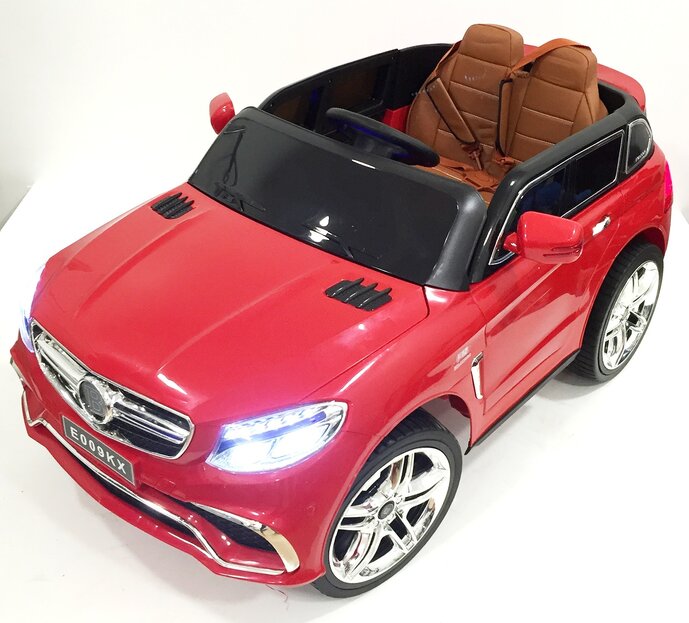 Электромобиль RiverToys Mercedes E009KX вишневый глянец