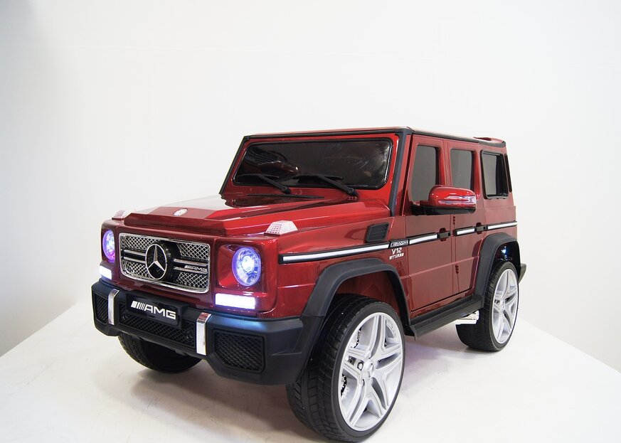 

Электромобиль RiverToys Mercedes-Benz G65 AMG вишневый глянец, Mercedes-Benz G65 AMG вишневый глянец