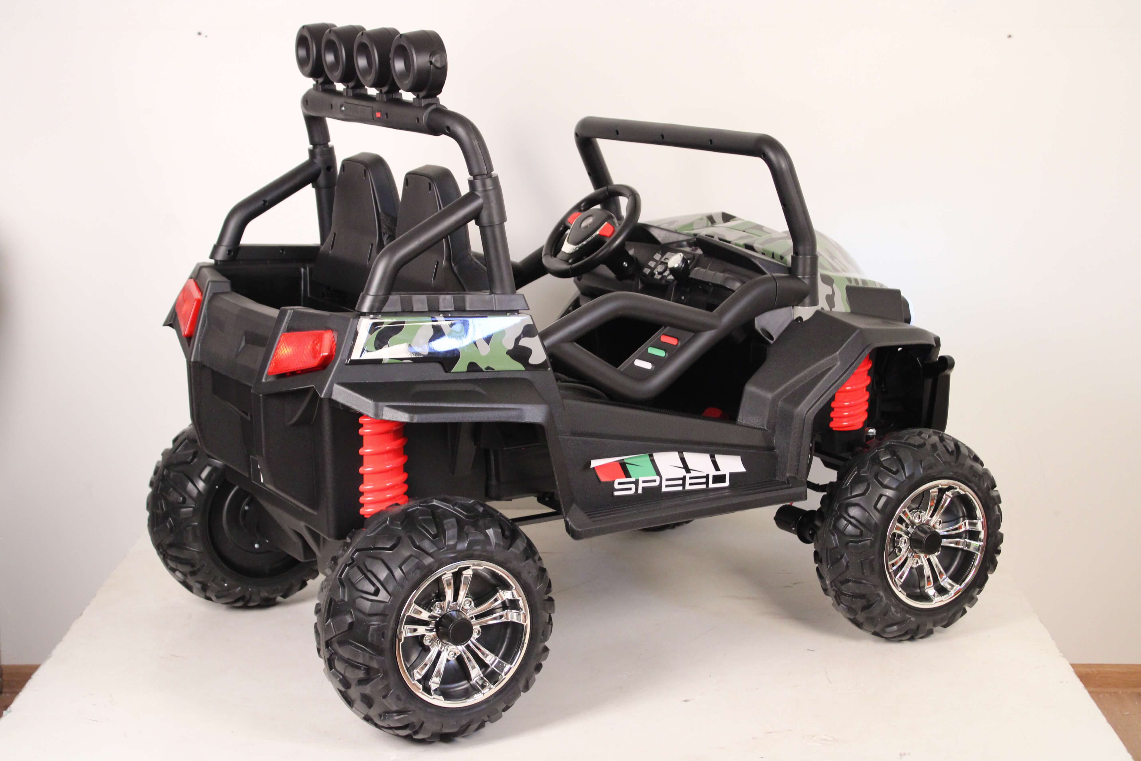 Электромобиль RiverToys T888TT 4WD камуфляж