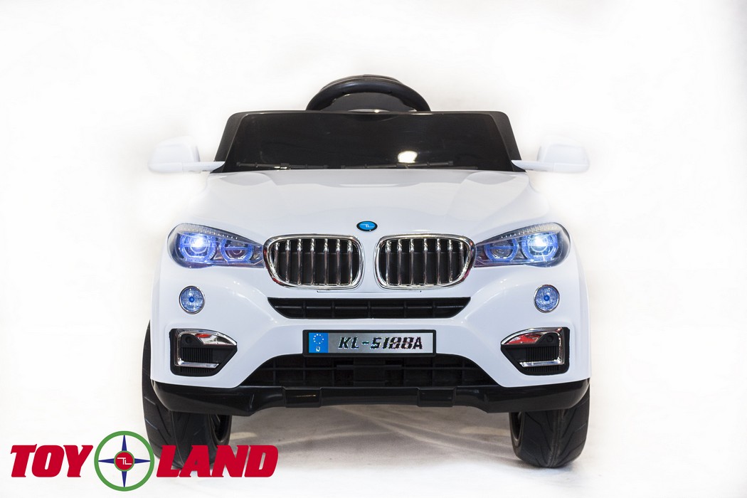 Электромобиль ToyLand BMW X6 белый