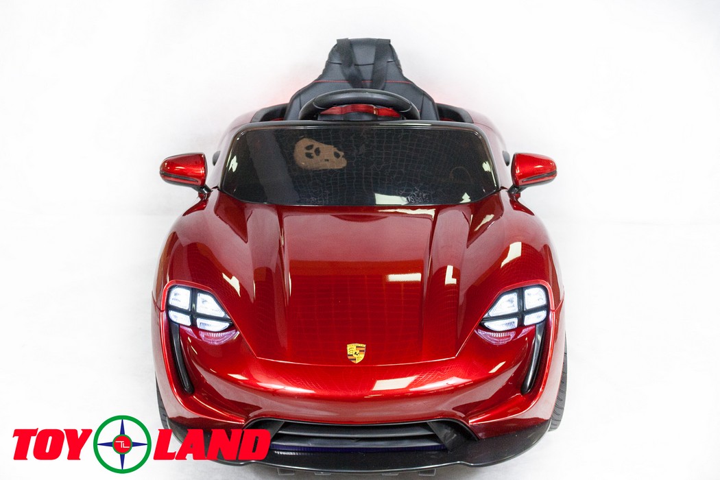 Электромобиль ToyLand Porsche Sport QLS 8988 красный (краска)